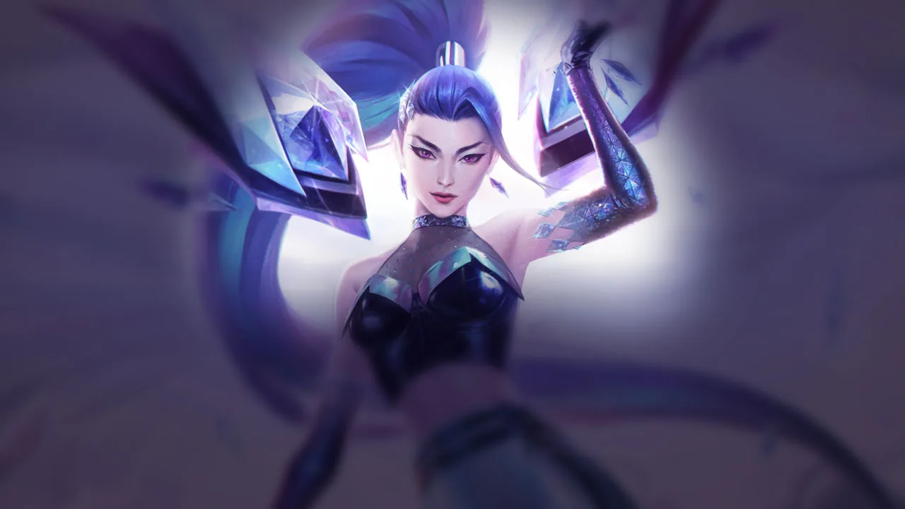 K/DA ALL OUT 卡莎皮肤原画
