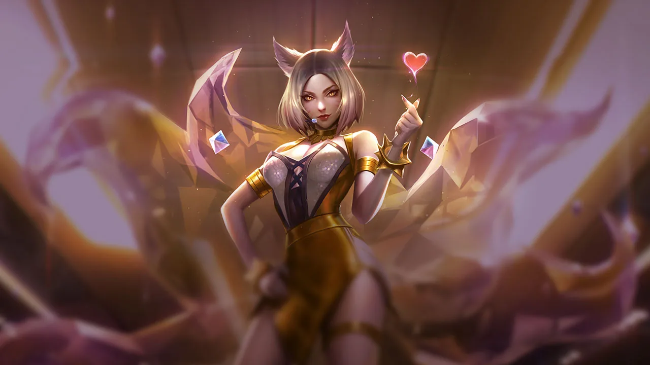 至臻 K/DA 阿狸皮肤原画